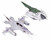Bandai Mecha Collection #05 Tsvarke & Deathvatator Set "Star Blazers" Model Kit