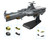 Bandai Be Forever Yamato: 1/1000 EFCF Asuka Class Ship (DX version) Model Kit