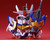Bandai SD Chibi Senshi #05 Star GP01 Jr. Gundam Plastic Model Kit