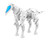 Bandai 30MM 1/144 Horse Mecha (White) "30 Minute Missions" Vehicle Model