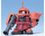 Bandai SD #231 MS-06S Zaku II "Mobile Suit Gundam" Plastic Model Kit