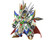 Bandai SD Gundam World Heroes #21 Knight Strike Gundam Plastic Model Kit