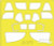 EDUJX073 JX073 1/32 P-39 Airacobra Mask For Special Hobby Kit