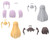 Bandai 30 Minute Sisters Option Hair Style Parts Vol. 4 (Style Chosen at Random)