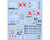Bandai GD-71 HGUC Gundam Char's Counter Attack (EFSF) Waterslide Decal