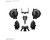 Bandai #28 Cielnova Option Armor for High Mobility (Black)