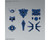 Bandai 30MM 1/144 #23 Rabiot Option Armor For Commander (Navy)