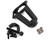 Yeah Racing 1/10 Steel Spare Tire Mount (Black)