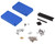 Yeah Racing 1/10 2 Tiered Metal Rolling Shop Cart Kit (Blue)