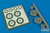ARS4589 1:48 Aires F-100 Super Sabre Wheels & Paint Mask Set (TRP/REV kit)