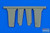 ARS4662 1:48 Aires P-51B P-51C Mustang Control Surfaces (TAM kit)