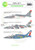 ASKD48024 1:48 ASK/Art Scale Decals - Alpha Jet E Belgian Air Force, Armee de l'Air Part 2
