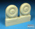 BARBR72247 1:72 BarracudaCast Beaufighter Late Wheels - No Tread
