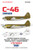 CARCD72093 1:72 Caracal Models Decals - C-46 Commando