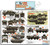 ECH356245 1:35 Echelon Russian AFVs in Chechen War Part 2: Zil-131 Kamaz 4310 BTR-80 BMP-1P BTR-80A