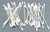 TAM87141 Tamiya Craft Cotton Swab Round/Flat 50pcs