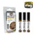 AMM7512 AMMO by Mig Oilbrusher Set - Earth Colors
