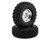 (SO) Kyosho KC10 #40 1.9" Pre-Mounted Rock Crawler Tires (Chrome) (4.3" OD) (2)