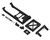 (SO) Kyosho KC10 Frame & Front Body Mount Set