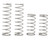 (SO) Team Associated RC10 Model 24 Shock Spring Set (Front/Rear) (Medium/Silver)