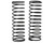 (SO) Team Associated RC10 13mm Rear Shock Springs (2) (Black/1.7lbs)