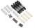 (SO) Treal Hobby Axial SCX30 23mm Aluminum Oil-Filled Threaded Shocks (Grey) (4)