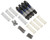 (SO) Treal Hobby Axial SCX30 23mm Aluminum Threaded Shocks (Blue) (4)