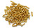 (SO) Treal Hobby 1.9 Beadlock Wheel Steel Scale Hex Head Screws (Gold) (100)