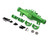 (SO) Treal Hobby Losi LMT 2.0 7075 Aluminum Front Axle Housing Set (Green)