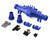 (SO) Treal Hobby Losi LMT 2.0 7075 Aluminum Rear Axle Housing Set (Blue)