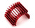 (SO) Kyosho Fazer Mk2 FZ02 Aluminum 540/550 Motor Heat Sink (Red)