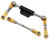 (SO) Treal Hobby Vanquish H10 Optic 7075 Aluminum Hydro Ram Steering Links Set
