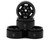 (SO) Treal Hobby 1.55" Type C Vintage Wagon Aluminum Crawler Beadlock Wheels (Black)