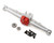 (SO) Treal Hobby Axial SCX10 II CNC-Machined Aluminum Rear Axle Housing (Silver)