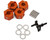(SO) Treal Hobby Aluminum Clamping Wheel Hex Hubs for Traxxas® Mini Maxx/Mini XRT®