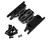 (SO) Treal Hobby Axial SCX10 II 7075 Aluminum Center Skid Plate (Black)