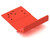 (SO) Team Associated RC10T Nose Plate (Neon Red)