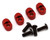 (SO) Treal Hobby 7075 Aluminum Rear Hinge Pin Retainers for Traxxas® X-Maxx/XRT®