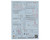 (SO) Bandai GD-142 Mobile Suit Gundam SEED Freedom Multiuse Waterslide Decal Sheet