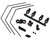 (SO) Kyosho RB7.5 Rear Stabilizer Assembly Set