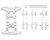 (SO) Tamiya N-04/T-04 Reinforced Units (White)