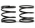 (SO) Team Associated RC10TC8 LP Shock Springs (2) (Yellow/17.3lbs)