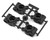 (SO) Team Associated RC10B84/RC10B7 Factory Team Carbon Rear Hub Carriers Set