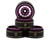 (SO) Treal Hobby Type L 1.0" Aluminum Cyclone Beadlock Wheels (Purple) (4) (27.5g ea)