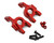 (SO) Kyosho Fazer FZD2 Aluminum Rear Hubs (Red) (2)