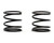 (SO) Team Associated RC10TC8 LP Progressive Springs (2) (Yellow/15.7-18.1lb)