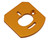 (SO) Team Associated RC10 6x6 Aluminum Motor Mount Plate (Gold)