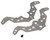 (SO) Treal Hobby Losi® Mini LMT Titanium Alloy Chassis Plate Set (2)