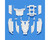 (SO) Tamiya DT-04 Body Panels Set (Bag C)