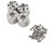 (SO) Treal Hobby Losi® Mini LMT 7075 Aluminum Extended Wheel Hex Hubs